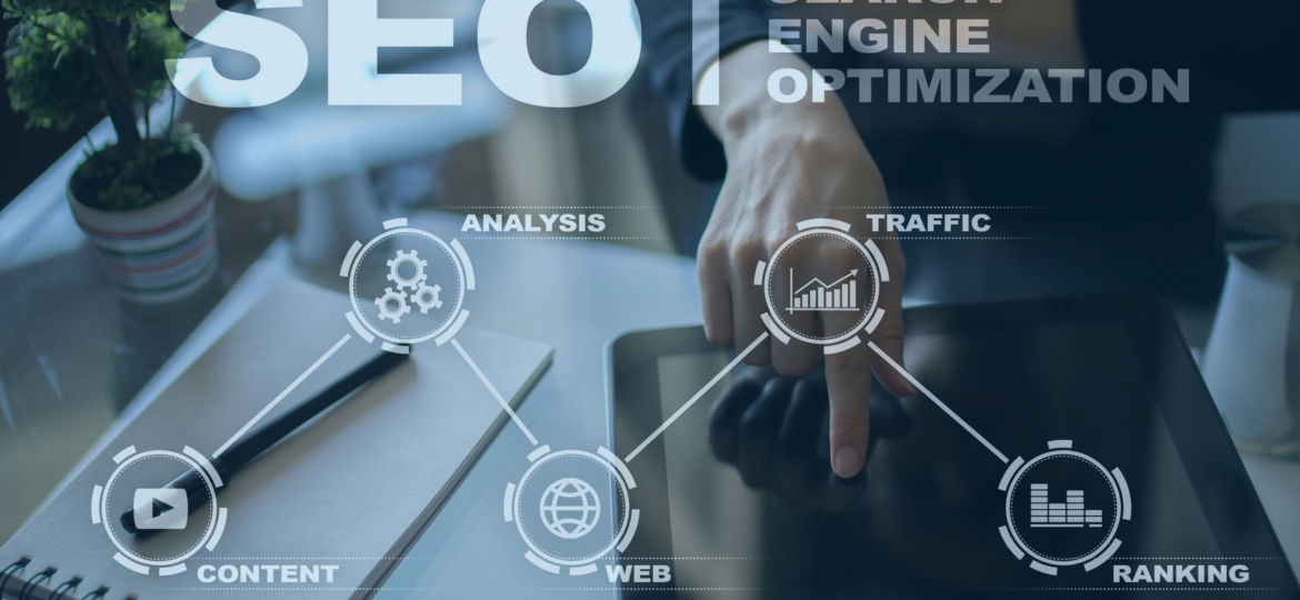 SEO. Search Engine optimization. Digital online marketing andInetrmet technology concept.�